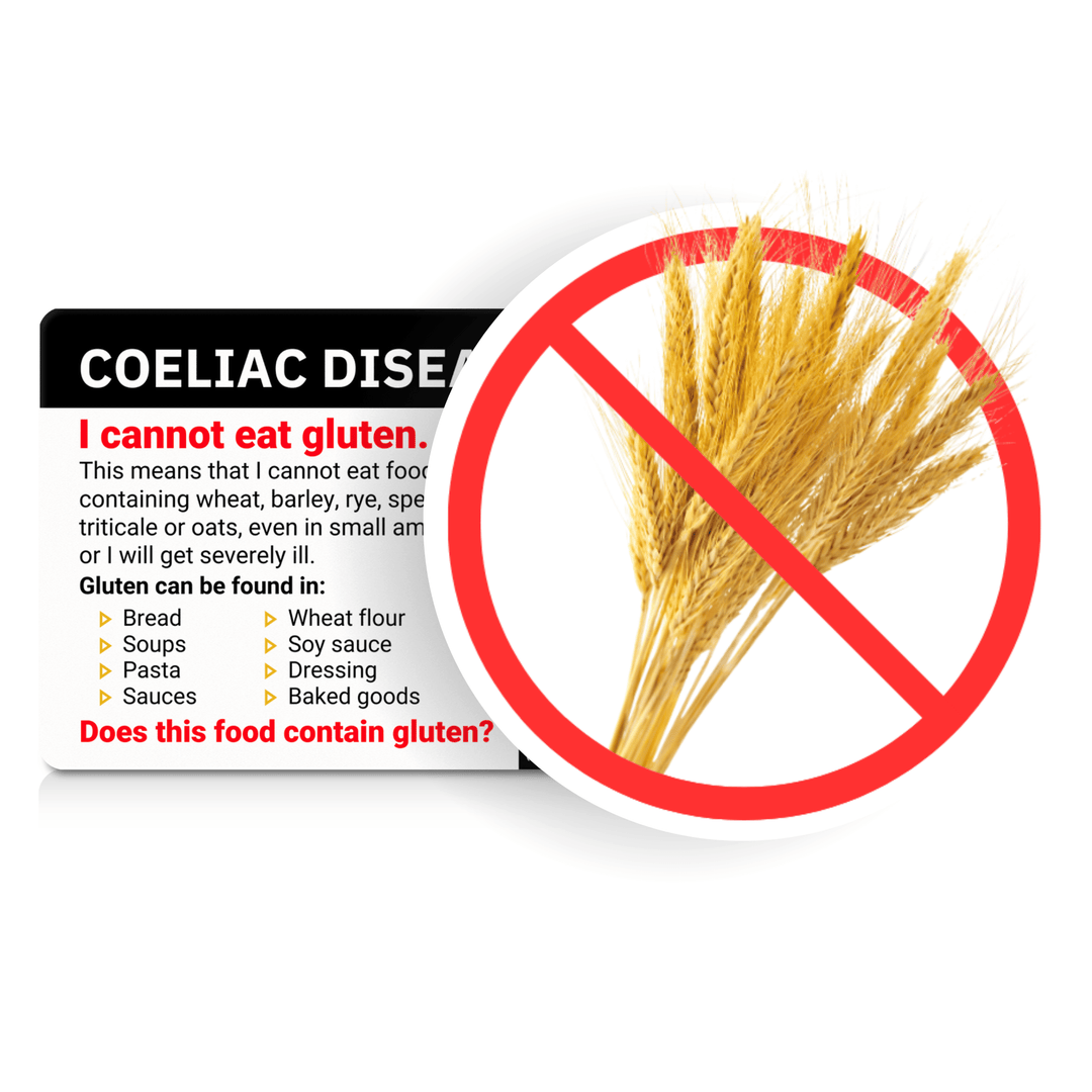 Coeliac Disease Translation Card