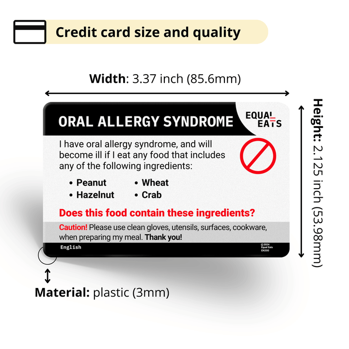 Equal Eats OAS Card