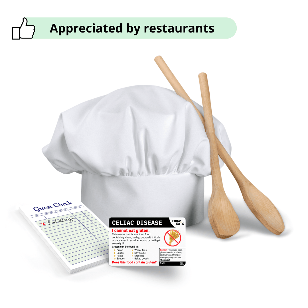 Celiac Chef Card Gluten Free Diet