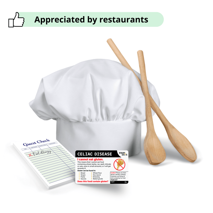 Celiac Chef Card Gluten Free Diet