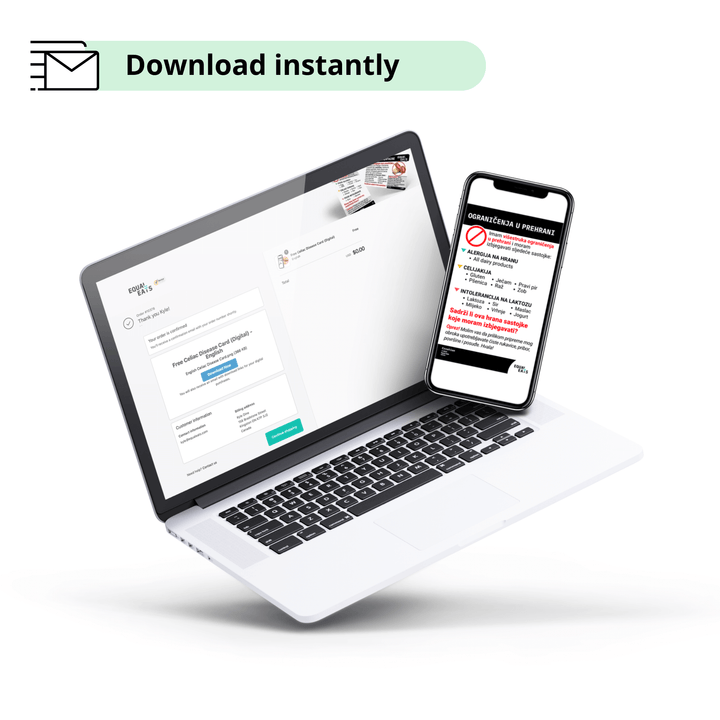 Printable Multiple Restriction Card (PDF Download)