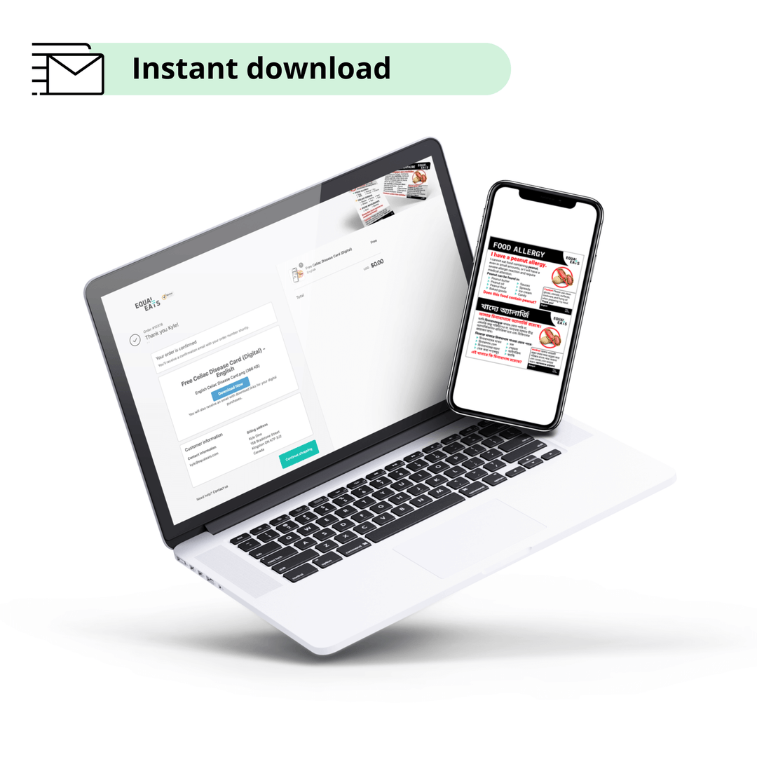 Download Peanut Allergy Card