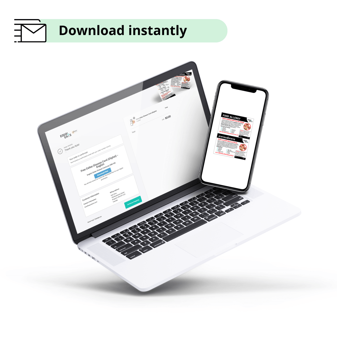 Download Peanut and Nut Allergy Card