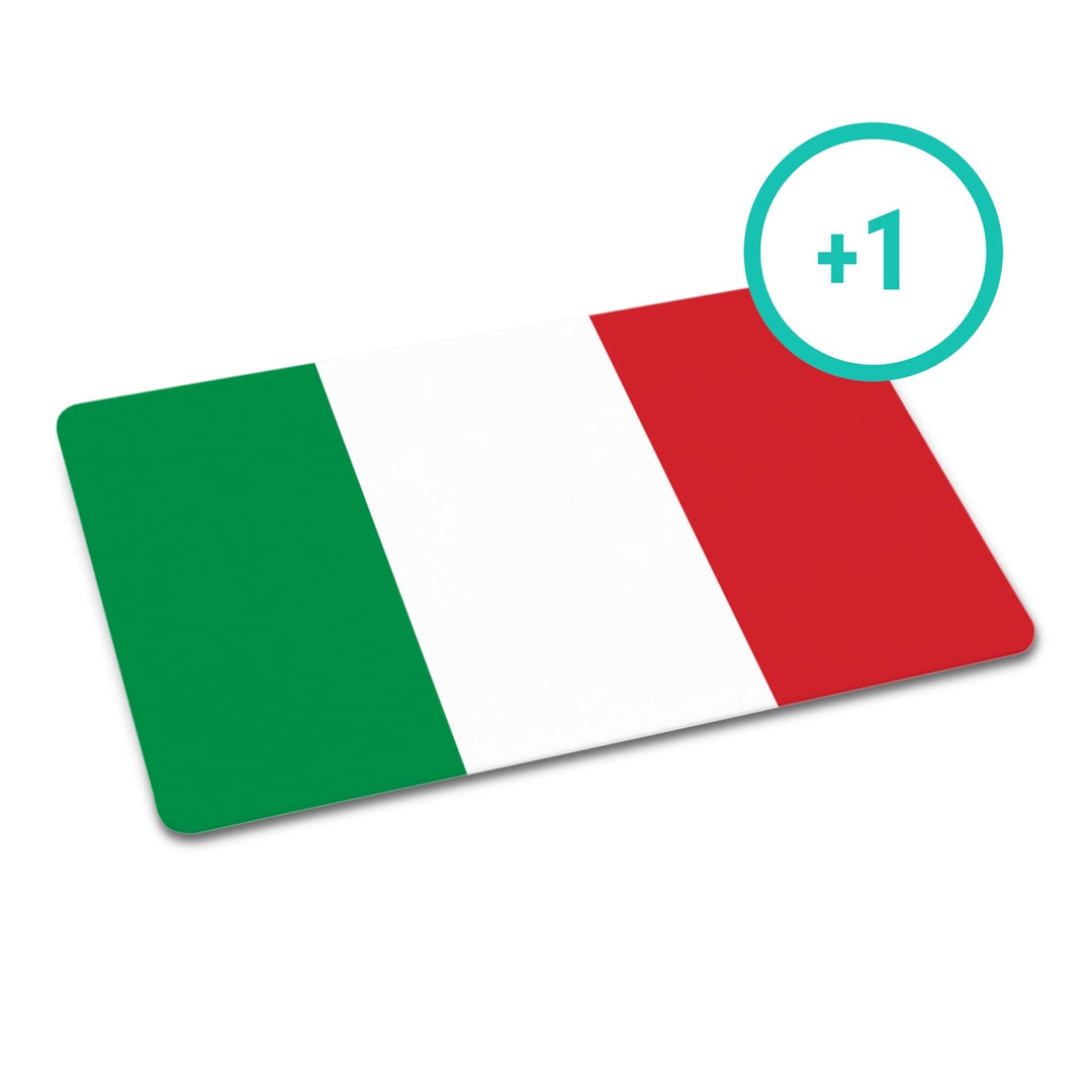 Additional Customized Card: Italian