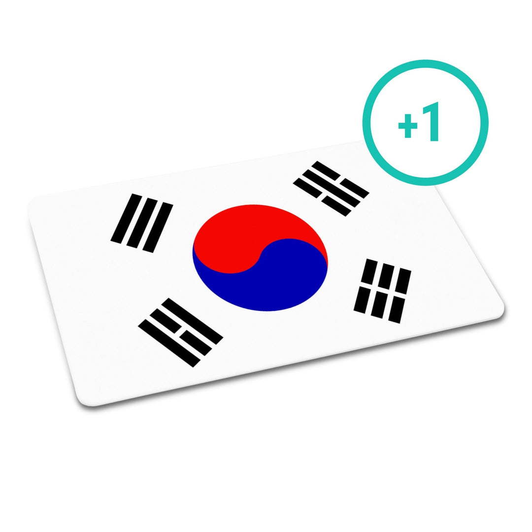 Additional Customized Card: Korean