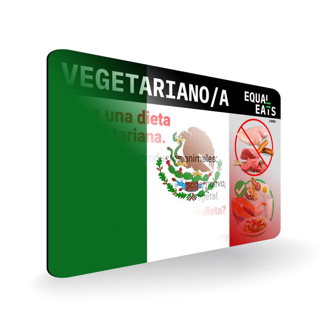 Pescatarian in Spanish. Pescatarian Diet Traveling in Latin America