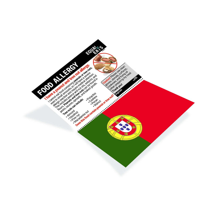 Peanut and nuts in Portuguese