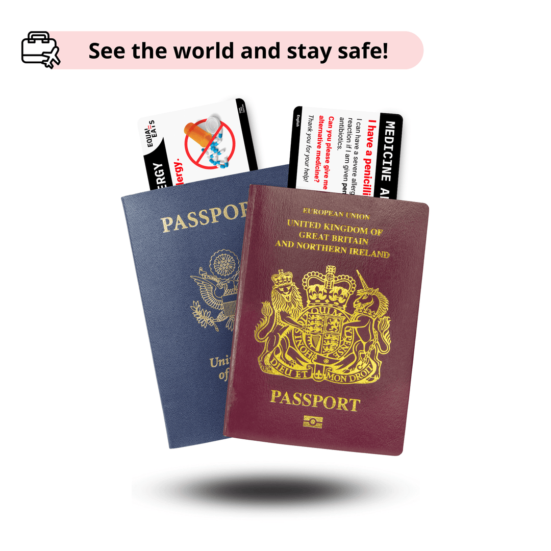 Arabic Penicillin Allergy Card