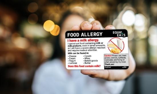 15 Benefits of using an Equal Eats Allergy Card