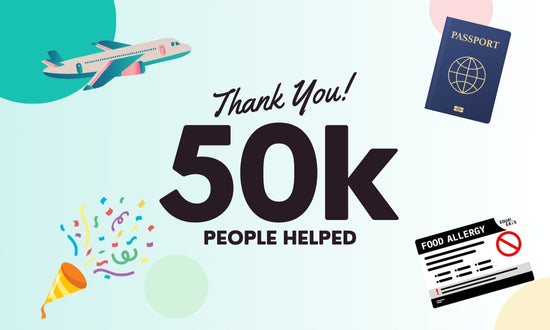 We’ve Helped 50,000 People Travel and Dine Safer
