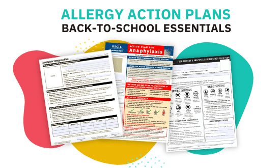 Anaphylaxis Action Plans