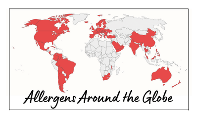 Top Allergens Around the World