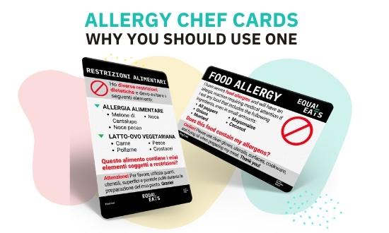 Allergy Chef Card - Why I Use One