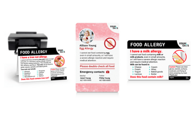 Allergy Cards - Get the Right Card for You