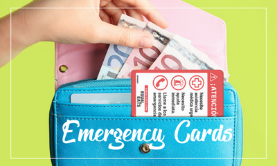 Allergy Bracelets and Emergency Cards