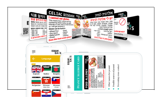 Best Food Allergy Chef Cards