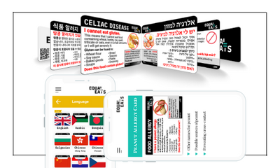 Best Food Allergy Chef Cards