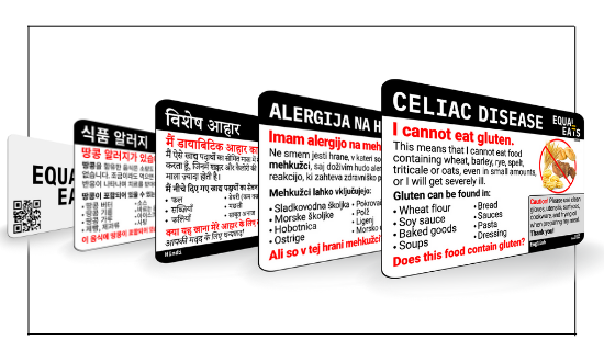 Bulk Allergy Card Orders