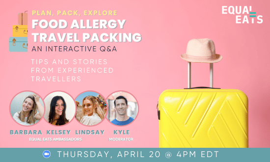 Food Allergy Packing for Travel