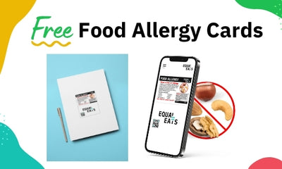 Free Food Allergy Cards