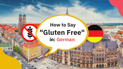 Saying Gluten Free in German