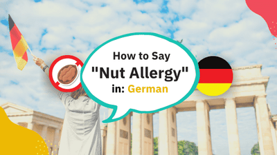 How to say Nut Allergy in German?