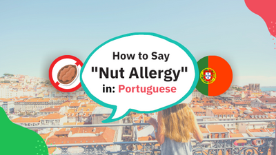 How to say Nut Allergy in Portuguese?