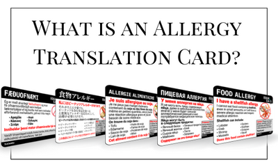 What is an Allergy Translation Card?