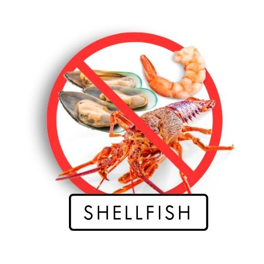 A Customer With Shellfish Allergy Should Avoid