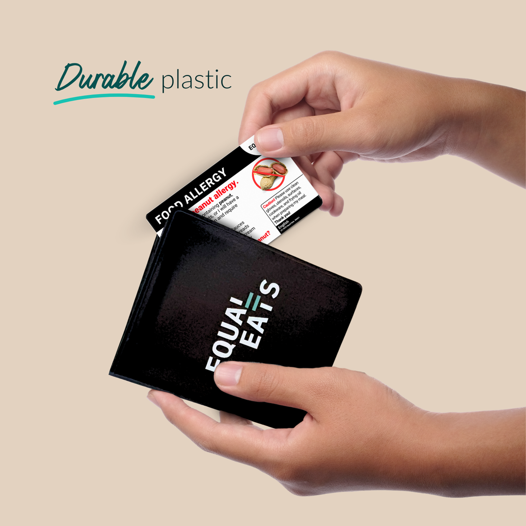 Lao Peanut Allergy Card