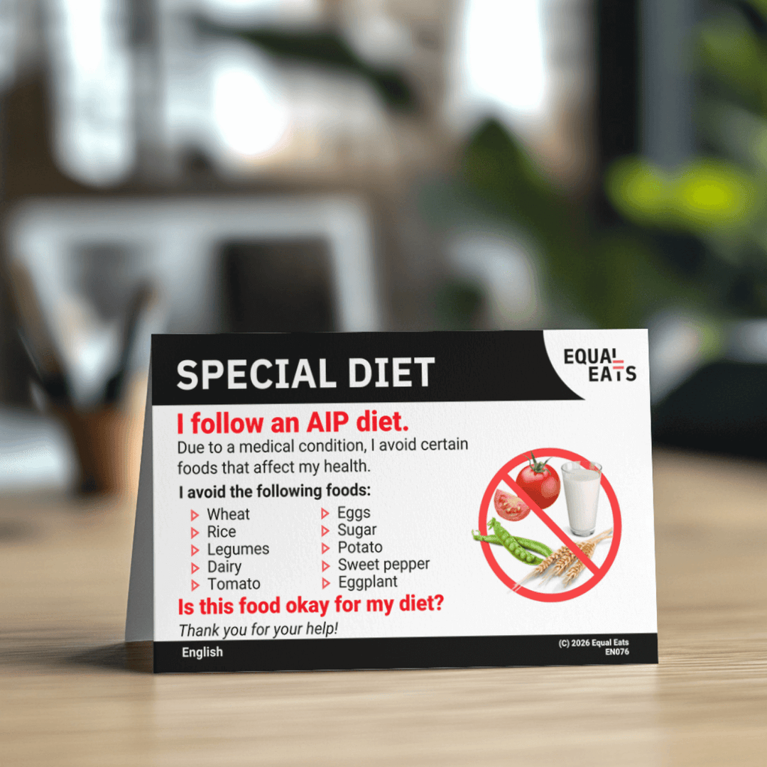 Printable AIP Diet Card (PDF Download)