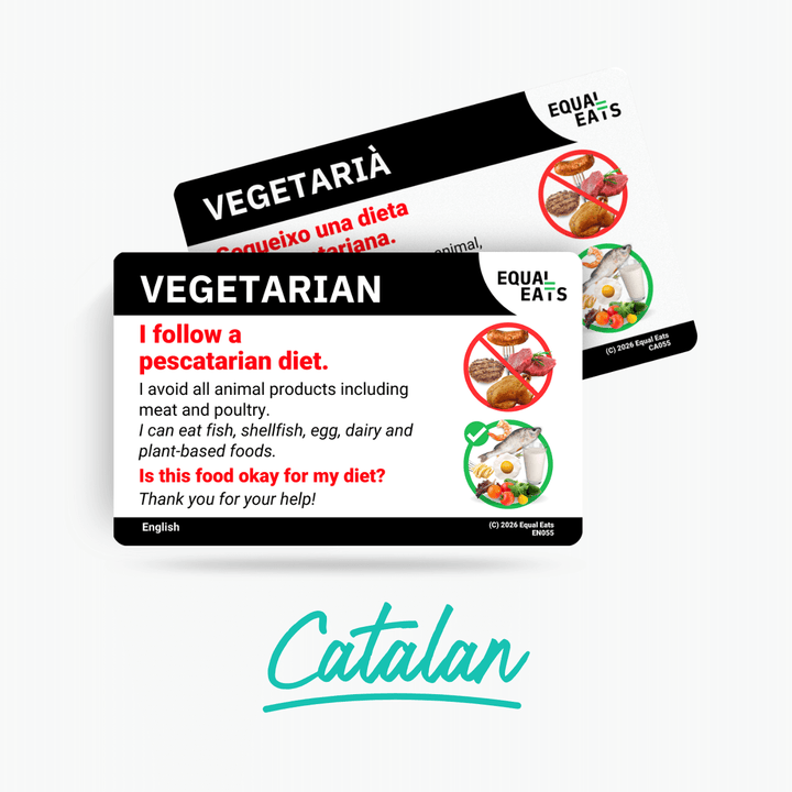 Catalan Pescatarian Card