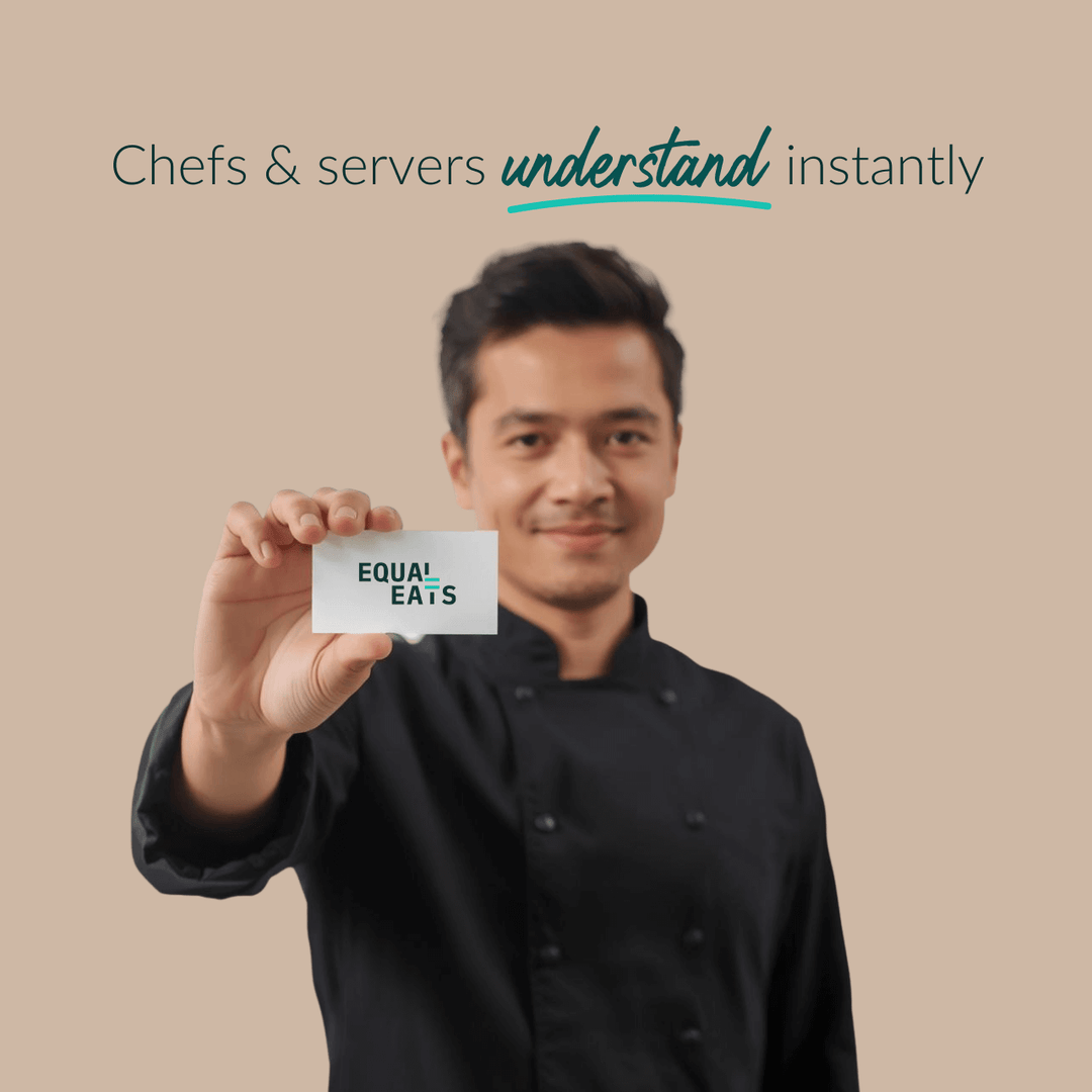 Printable Celiac Card in Thai (Instant Download)