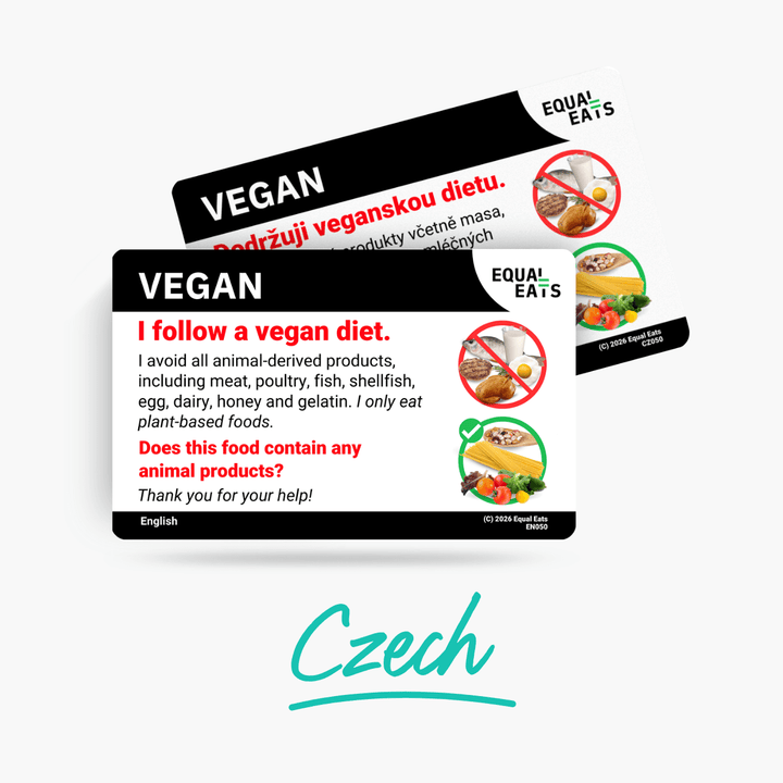 Czech Vegan Card