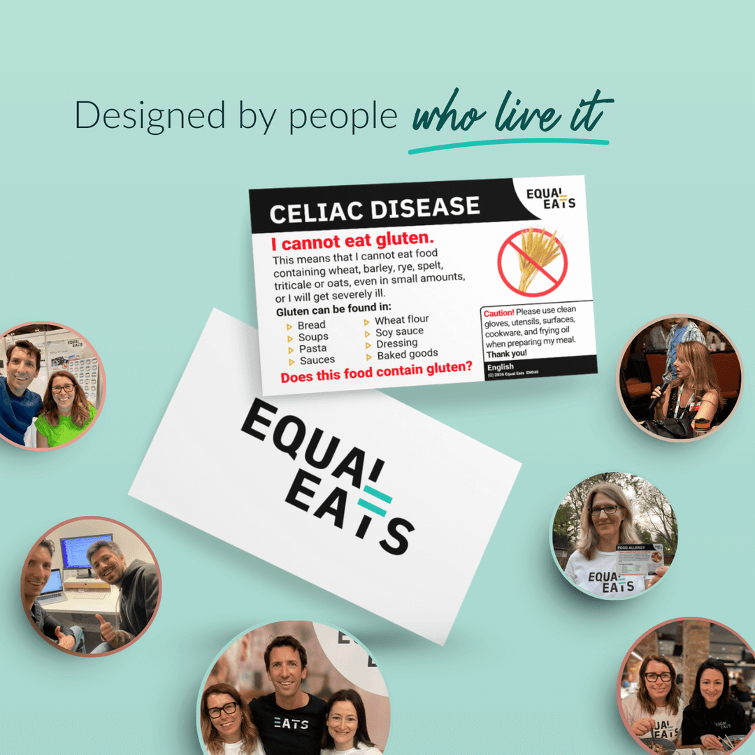 Printable Celiac Card in Thai (Instant Download)