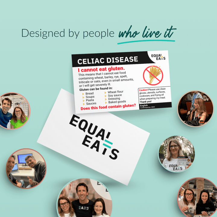 Printable Celiac Card in Thai (Instant Download)