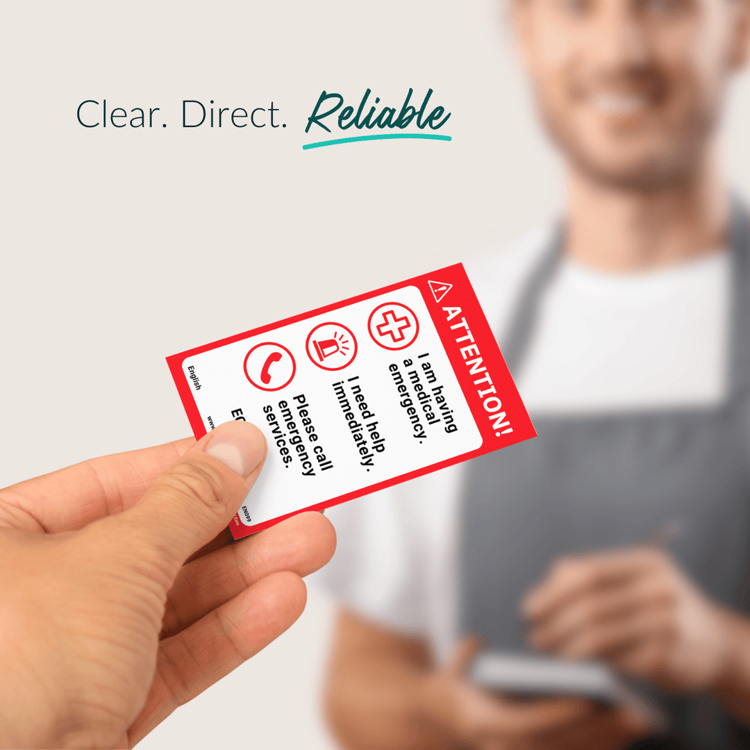 Printable Emergency Card (PDF Download)