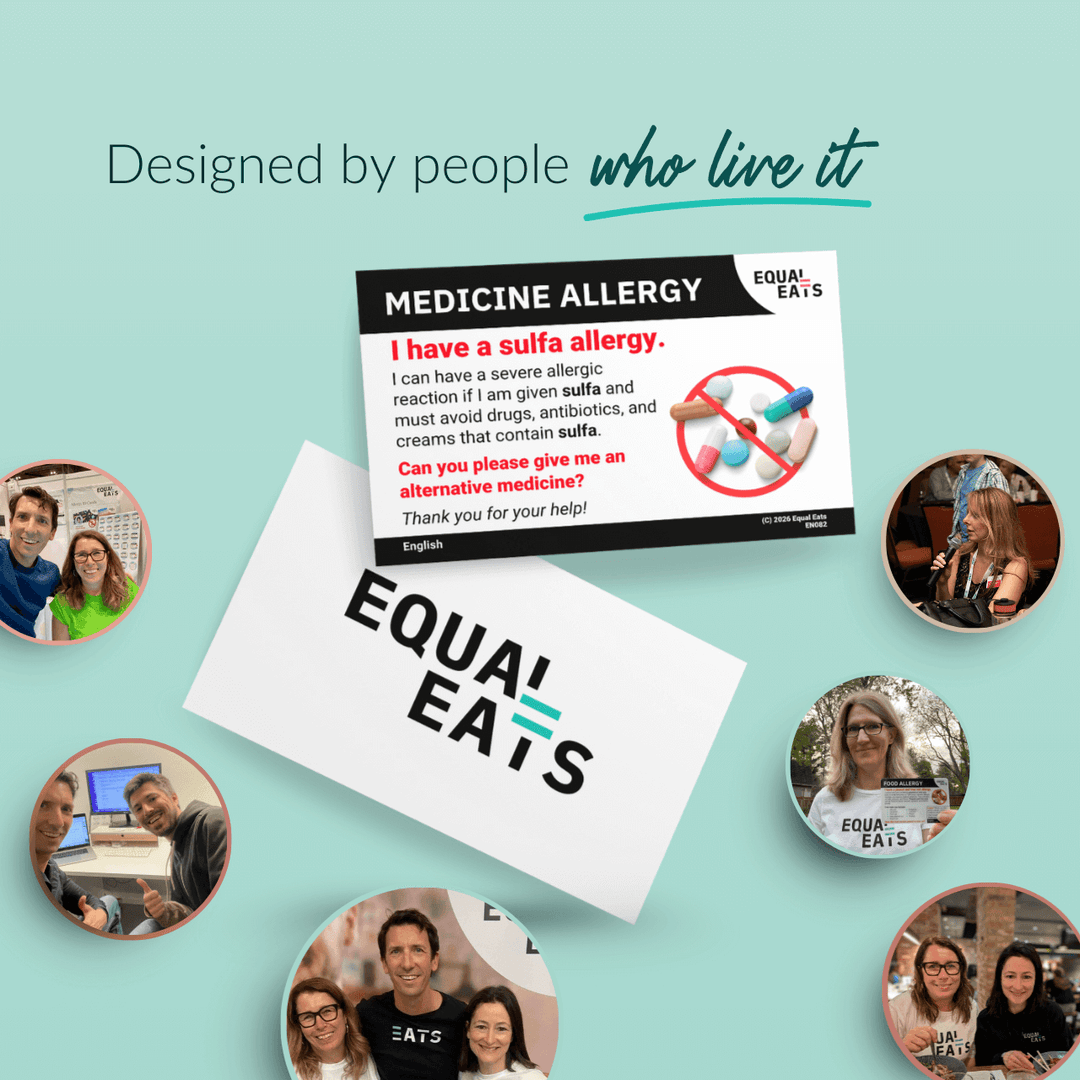 Sulfa Allergy Printable Card (PDF Download)