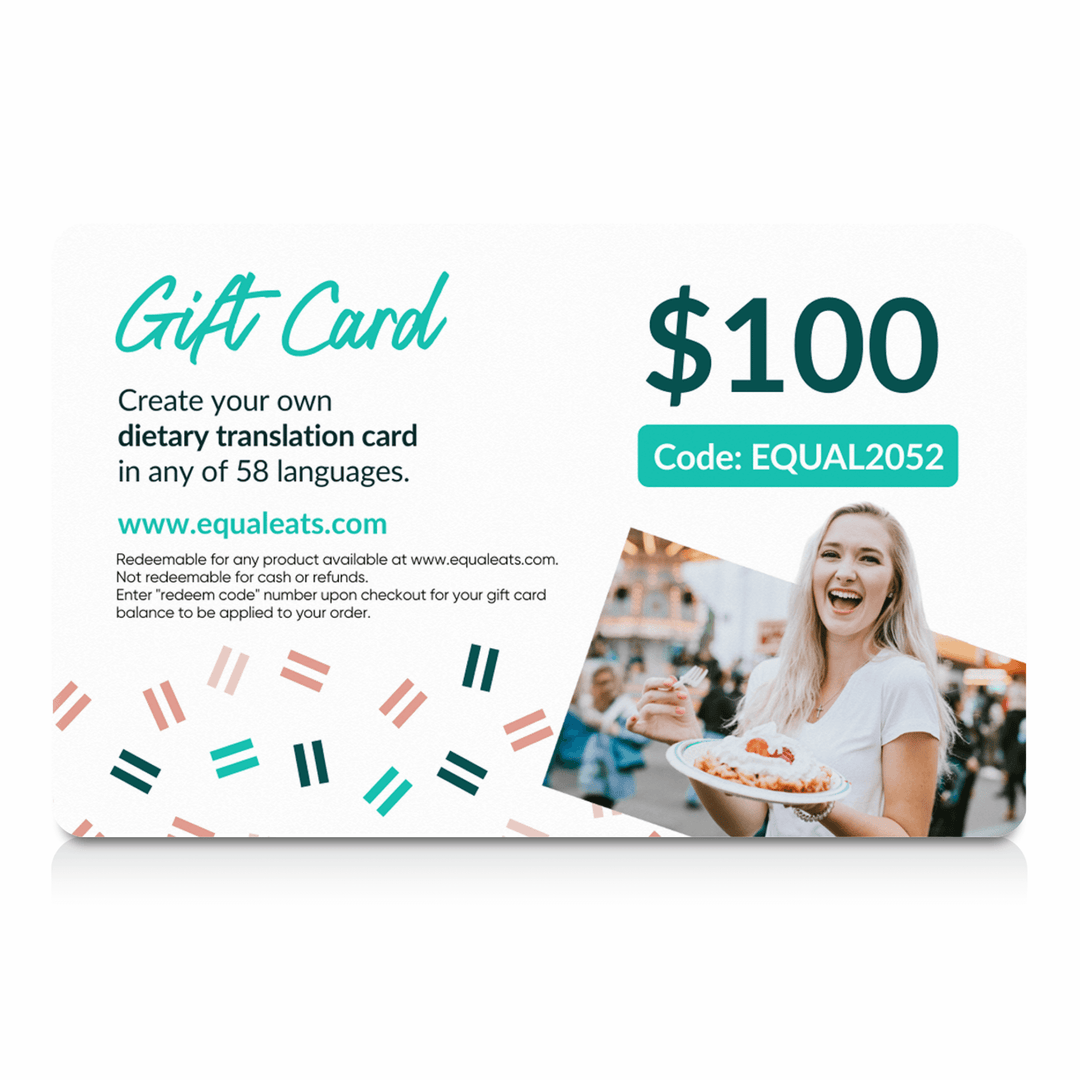 Equal Eats Gift Card