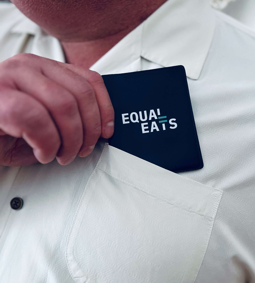 Equal Eats Card Holder Wallet