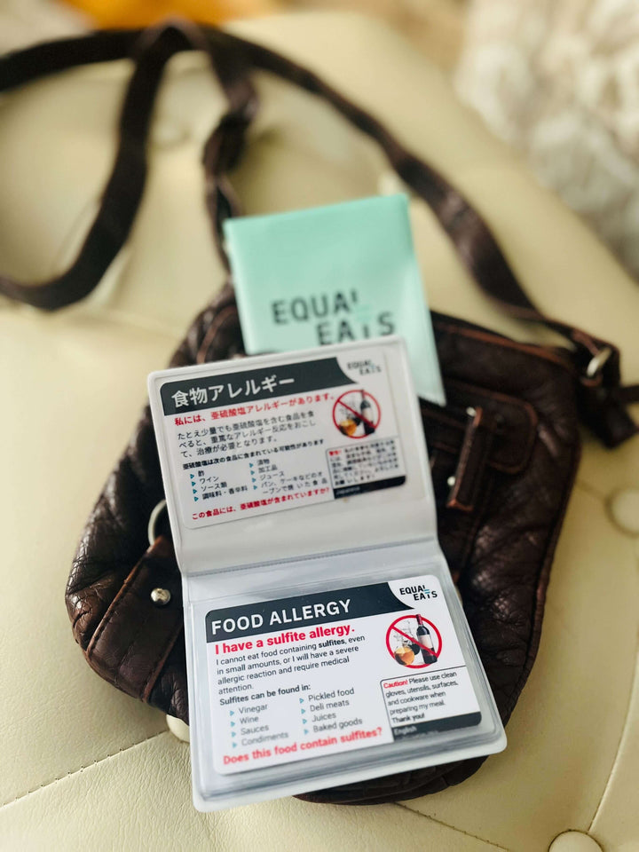 Equal Eats Card Holder Wallet