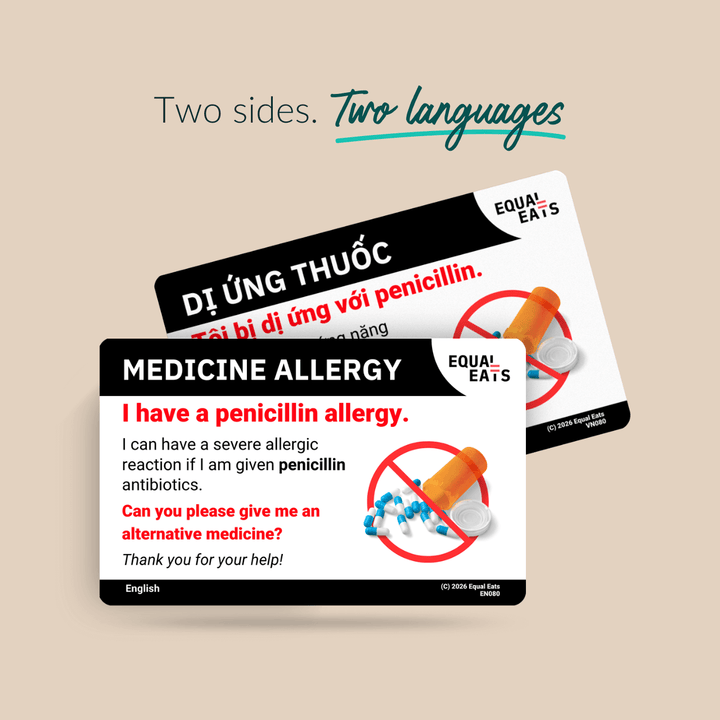 Spanish (Latin America) Aspirin Allergy Card