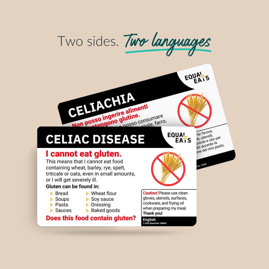 Danish Celiac Disease Card