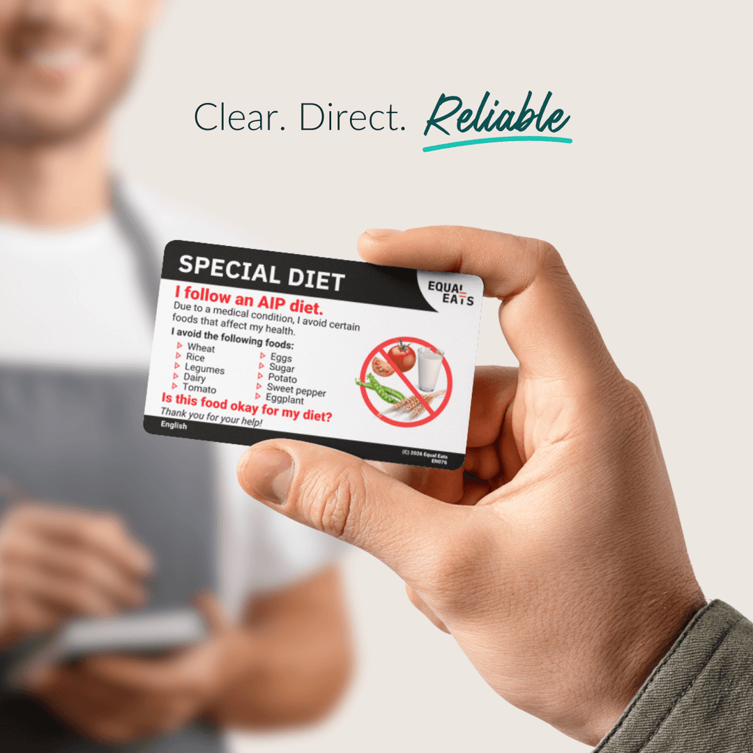 AIP Diet Translation Card