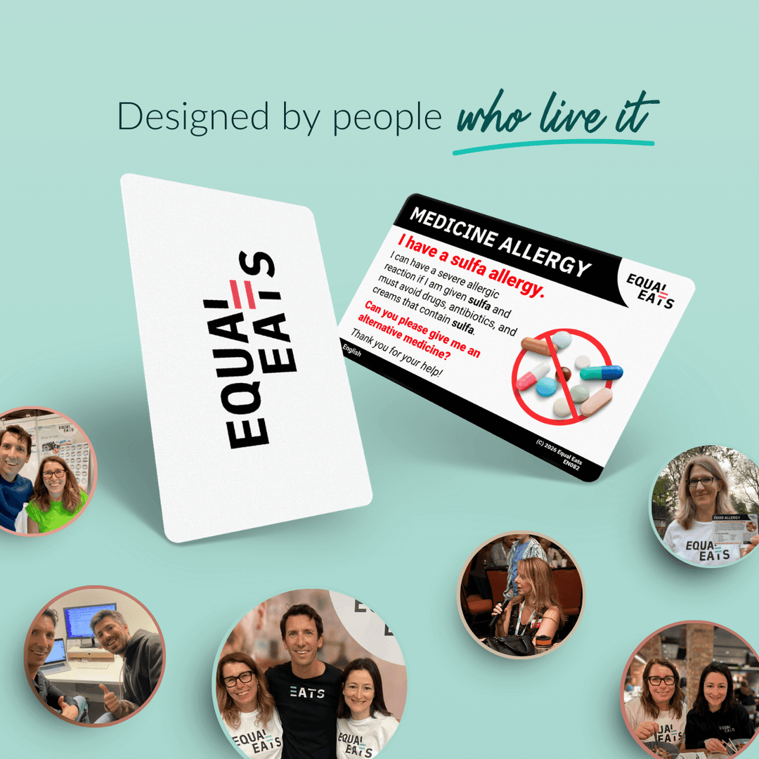 Sulfa Allergy Translation Card