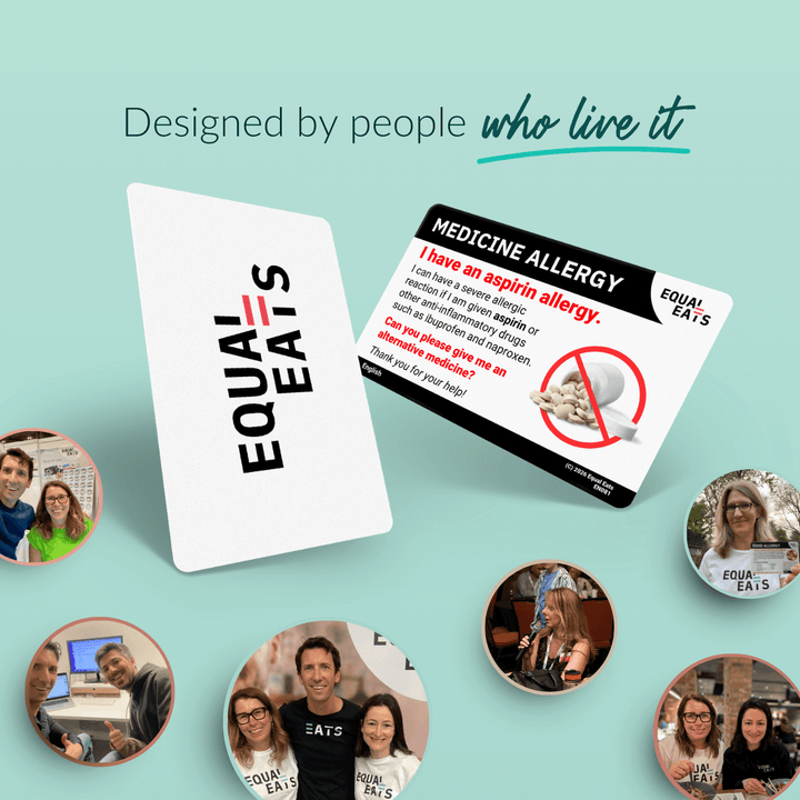 Spanish (Latin America) Aspirin Allergy Card