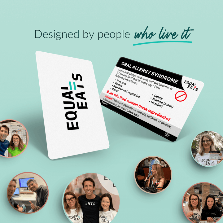 Oral Allergy Syndrome Translation Card