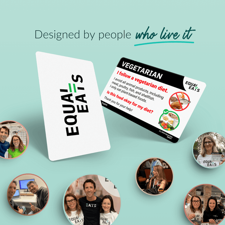 Vegetarian Translation Card