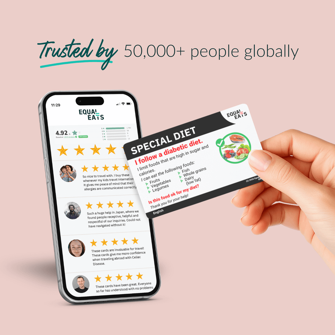 Vietnamese Diabetic Diet Card