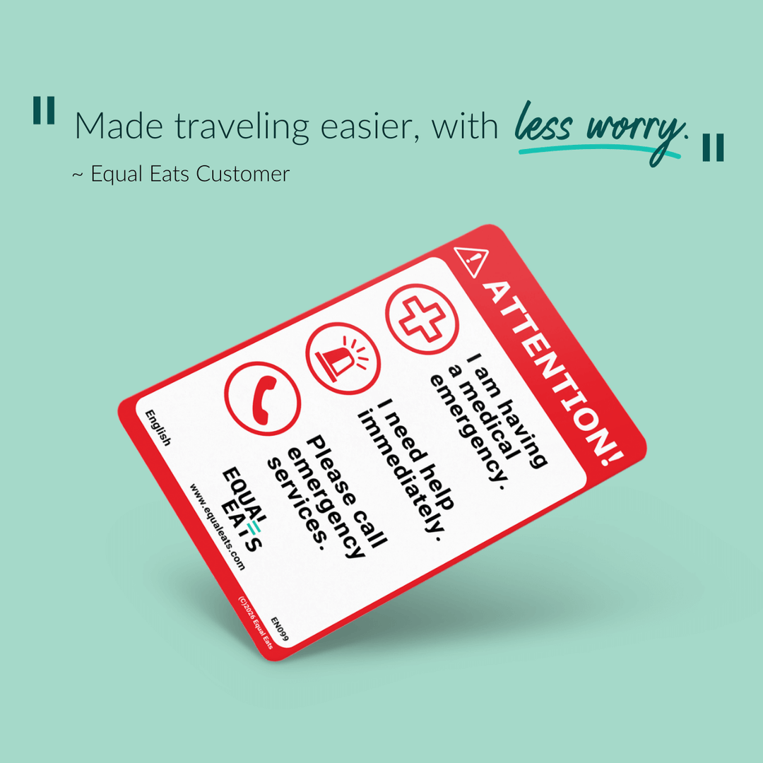 Emergency Translation Card (Plastic)